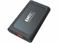 Emtec X210 Elite, Portable SSD 1 TB, Externe Festplatte,USB 3.2 Gen1 und 2.0, USB-C