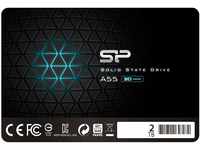Silicon Power SSD 2TB 3D NAND A55 SLC Cache Performance Boost 2.5 inch SATA III...