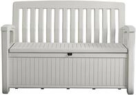 Keter Chalet und Garten Patio Bench Premiumqualit&auml;t, 227 L L, Wei&szlig;, 227 L