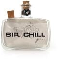 SIR CHILL Gin - Belgischer Premium Dry Gin (1 x 0,5 l) in markanter Glasflasche mit