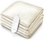 sinnlein&reg; Heizdecke aus Pl&uuml;sch 160 x 120 cm | elektrische W&auml;rmedecke mit