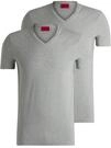 HUGO Herren T-Shirt, Open Grey61, XL EU
