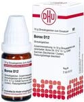 DHU Borax D12 Streuk&uuml;gelchen, 10 g Globuli