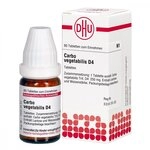 DHU Carbo vegetabilis D4 Tabletten, 80 St. Tabletten