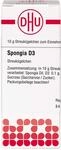 DHU Spongia D3 Streuk&uuml;gelchen, 10 g Globuli