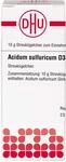 DHU Acidum sulfuricum D30 Streuk&uuml;gelchen, 10 g Globuli