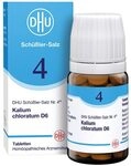 DHU Sch&uuml;&szlig;ler-Salz Nr. 4 Kalium chloratum D6, 80 St. Tabletten