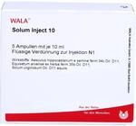 WALA Solum Inject 10 fl&uuml;ssige Verd&uuml;nnung, 5 St. Ampullen