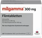 milgamma&reg; 300 mg Benfotiamin (Vitamin B1) + 100 mg Vitamin B6, 60 Tabletten |...
