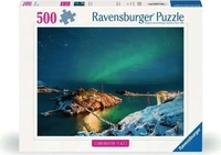 Ravensburger Puzzle 500 Teile - Nordlichter in Tromso, Norwegen -
