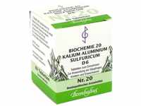 Biochemie 20 Kalium Aluminium Sulfuricum D 6 Tabletten, 80 S