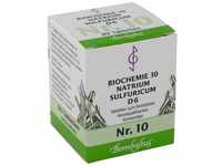 Biochemie 10 Natrium Sulfuricum D 6 Tabletten, 80 St