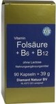 Fols&auml;ure+B6+B12 Ohne Lactose Kapseln