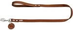 HUNTER Hundef&uuml;hrleine, Leder, schlicht, strapazierf&auml;hig, geschmeidig, Handschlaufe,