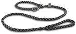 Wolters | Moxonleine Everest reflektierend in Schwarz/Graphit | L 180 cm x B 1,3 cm