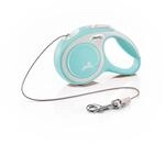 flexi Rollleine New Comfort - XS - Seil 3 m, hellblau