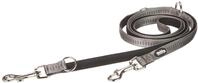 Nobby F&uuml;hrleine Soft Grip, dunkelgrau / schwarz L: 200 cm, B: 15 mm, 1 St&uuml;ck