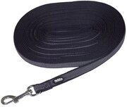 Nobby Schleppleine Anti-Slip, schwarz L: 10 m, B: 17 mm, 1 St&uuml;ck