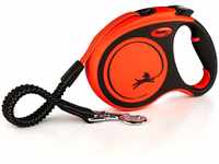 flexi Rollleine Xtreme - Tape Leash schwarz orange, L (1er Pack), XT30T5.251.S...
