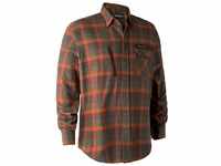 Deerhunter Ethan Shirt Orange Check