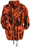 Hubertus Dr&uuml;ckjagdjacke Warnjacke Signalorange wasserdicht & atmungsaktiv (L)