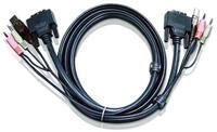 Aten 2L-7D02UD Kabel (USB, DVI-D) 1,8m
