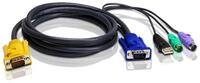 Aten 2L-5302UP PS/2-USB KVM Kabel 1,8m