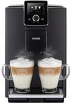 Nivona Kaffeevollautomat NICR820 NICR 820 schwarz/chrom, Onetouch Vollautomat...