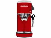 GASTROBACK Design Espresso Piccolo Siebträgermaschine im hochwertigen roten