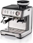 Ariete 1313, Kaffeemaschine mit Manometer, Integrierte Kaffeem&uuml;hle, Kompatibel mit