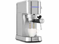 Klarstein Futura Espressomaschine, Siebträgermaschine mit 1450 Watt, 20 bar,