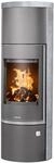 Justus 5693 22 Faro W+ 2.0 Kaminofen Stahl Gussgrau mit Speckstein-Verkleidung/A+