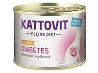 Kattovit Feline Diet Diabetes Huhn 12x185g