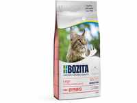 BOZITA Large Weizenfrei Lachs - Trockenfutter für erwachsene Katzen großer...
