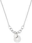Halskette mit Anh&auml;nger aus Edelstahl (Silber)