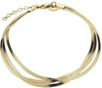 Liebeskind Berlin Fu&szlig;kette aus Edelstahl in gold LJ-0723-A-27