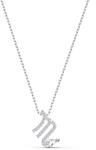 Swarovski Zodiac II Anh&auml;nger, Skorpion, Weiss, Metallmix