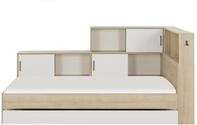 DIAGONE Armand Erwan Bettkasten, 90 x 200 cm, Junior, Spanplatte, Kastanienholz,
