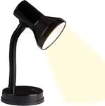 BRILLIANT Junior Tischlampe schwarz, Flexarm, E27 Leuchte