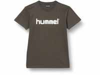 hummel Unisex Kinder Hmlgo Kids Cotton Logo T-shirt S/S T Shirt, !Asphalt, 152...
