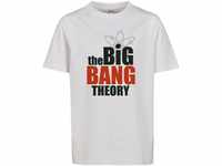 Mister Tee Herren Kids Big Bang Theory Logo Tee 146/152 White