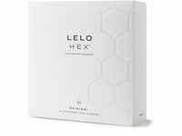 LELO HEX Kondome für Safer Sex & Verhütung, neues ultra dünnes Kondom bietet extra