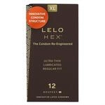 LELO HEX Respect XL, Extra Gro&szlig;e Kondome mit Gr&ouml;&szlig;erer St&auml;rke, d&uuml;nnes aber