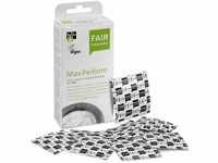 FAIR SQUARED Max Perform Kondome 10 Stück 52 mm – Vegane Kondome 10er Pack...