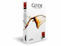 Glyde Ultra Cola 10 schwarze Condome, vegan - frei von Casein und anderen...