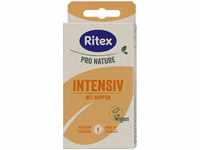 Ritex Pro Nature Intensiv Kondome - natürlich genoppt - nachhaltig, fair, 8...