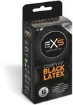 EXS Black Latex Kondome | 12er Pack | Vegane Option