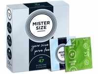MISTER SIZE Kondome gefühlsecht hauchzart 47mm im 3er Pack/extra dünn, extra...