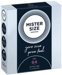 MISTER SIZE Kondome gef&uuml;hlsecht hauchzart 64mm im 3er Pack/extra d&uuml;nn, extra fein,