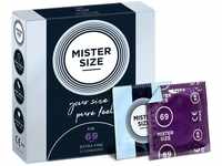 MISTER SIZE Kondome gefühlsecht hauchzart 69mm im 3er Pack/extra dünn & extra